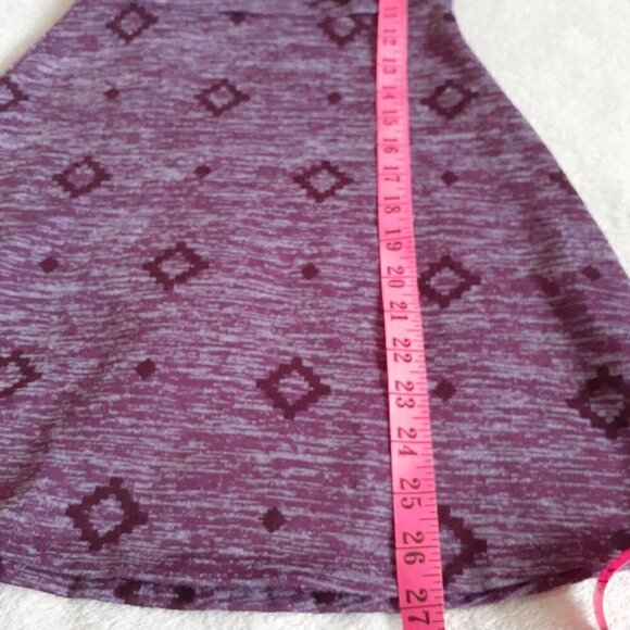 Wonder Nation Girl's Size M (7-8) Heather Purple Skater Style Dress - Picture 6 of 6